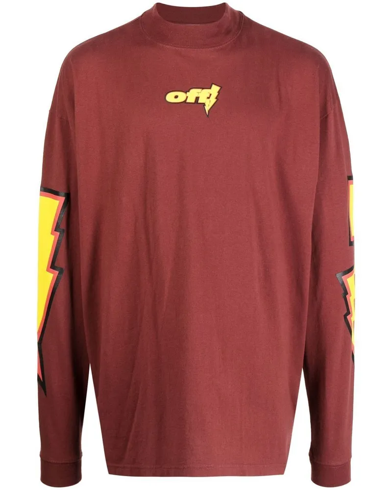 OFF-WHITE THUNDER STABLE OVER MOCKNECK - Rot Rot