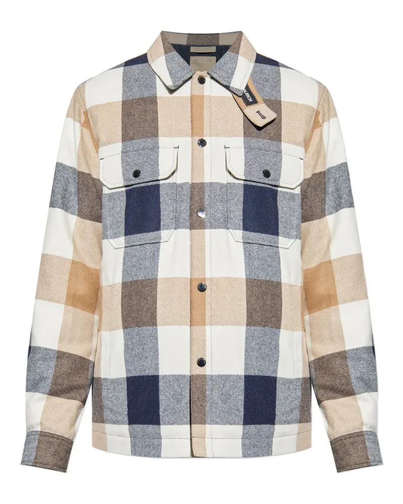 Woolrich Karierte Hemdjacke - Nude Nude