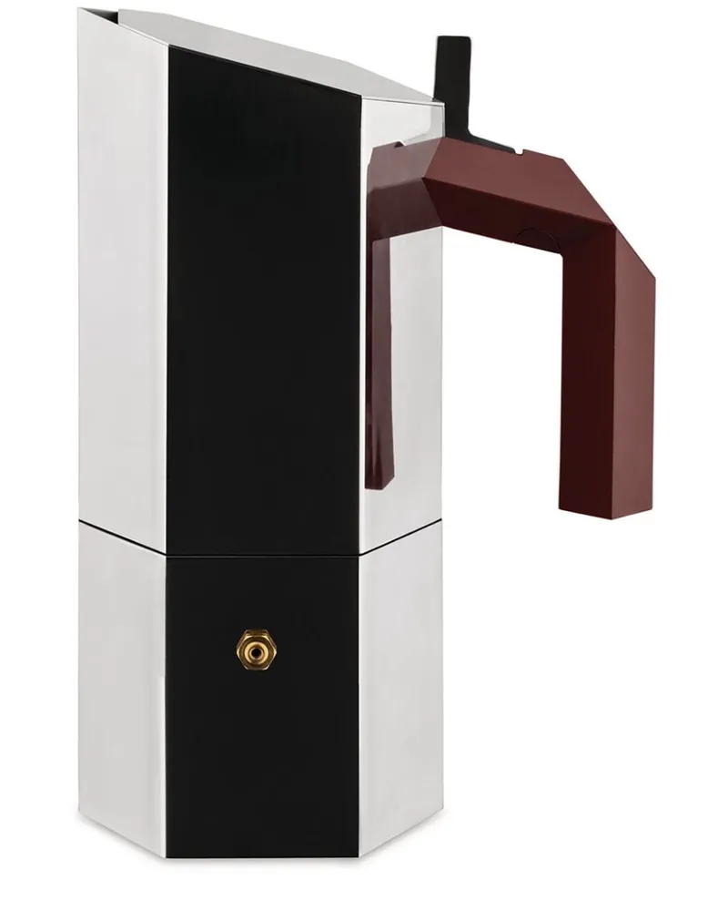 Alessi Menhir Espressokocher (6tz) - Silber Silber