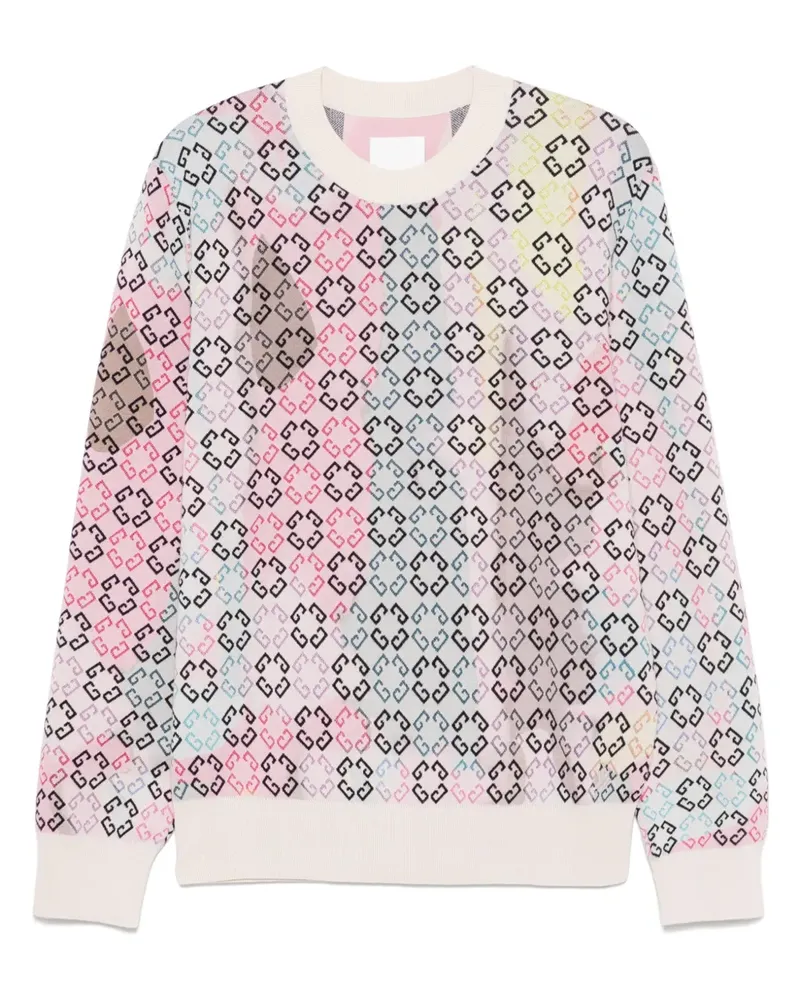 Givenchy Pullover aus 4G-Jacquard - Rosa Rosa