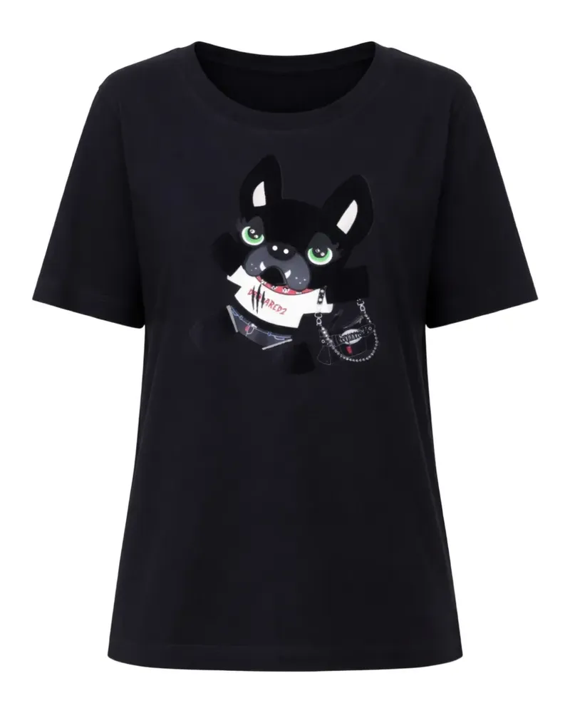 Dsquared2 graphic T-shirt - Schwarz Schwarz