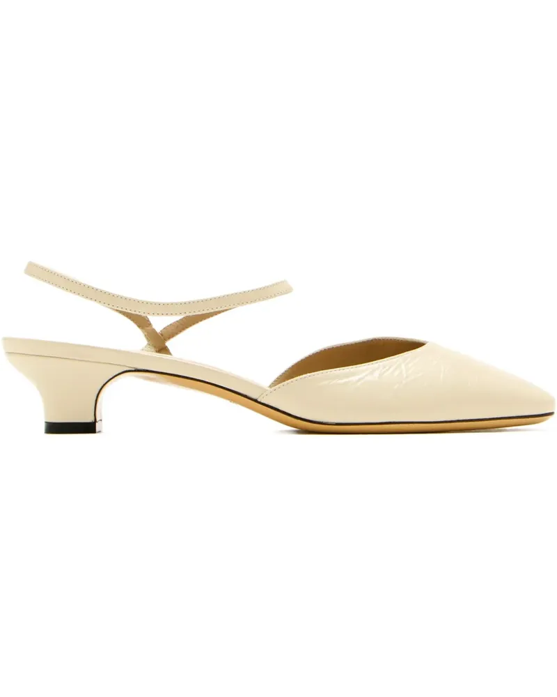 Le Monde Béryl Pumps mit Knöchelriemen 35mm - Nude Nude