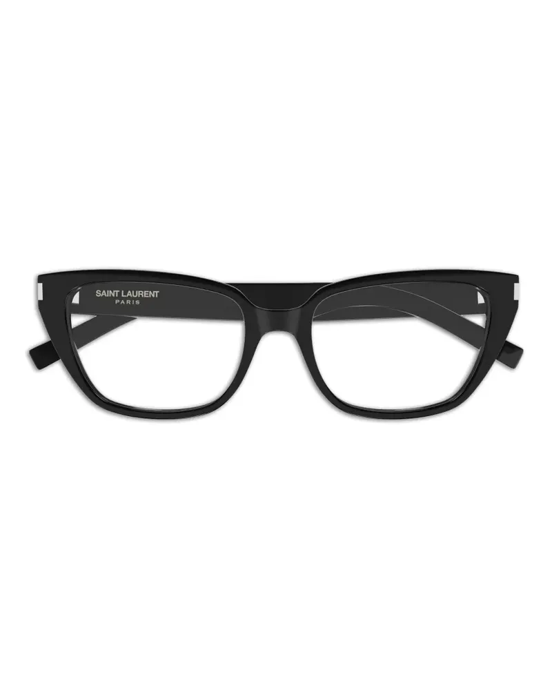 Saint Laurent Brille mit Cat-Eye-Gestell - Schwarz Schwarz