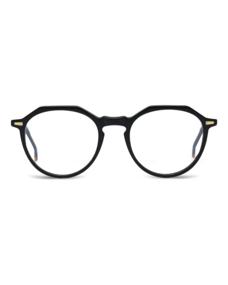 Kyme OWEN CON 1 Brille mit rundem Gestell - Schwarz Schwarz