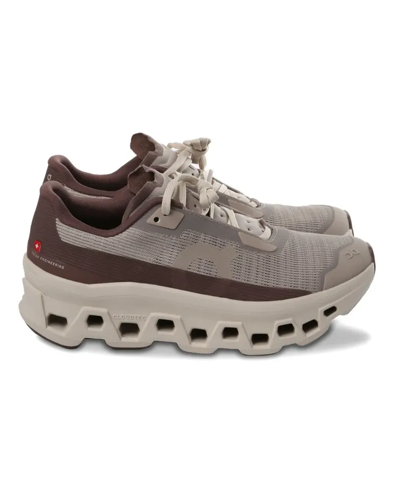 ON Cloudmonster Void panelled sneakers - Nude Nude