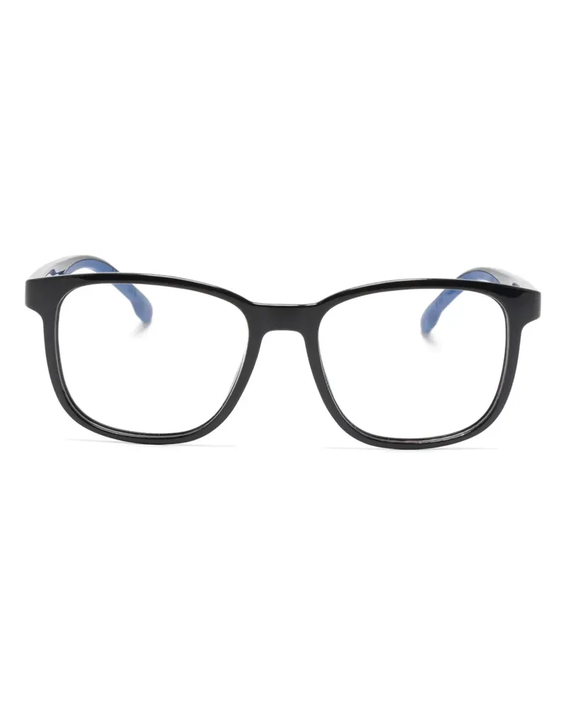 Carrera Brille mit eckigem Gestell - Schwarz Schwarz