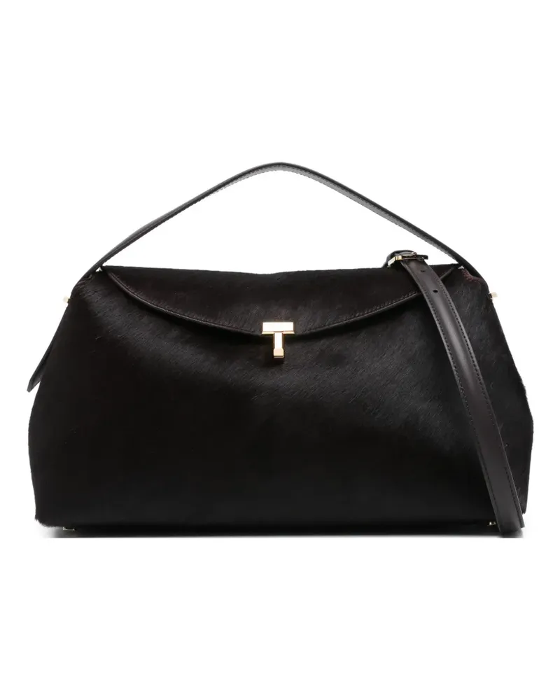 Totême Mittelgroßer T-Lock-Tote Bag - Rot Rot