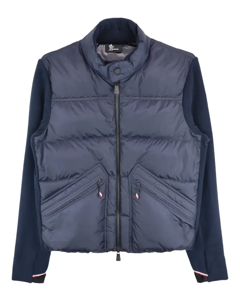 Moncler Gesteppte Jacke mit Reißverschluss - Blau Blau
