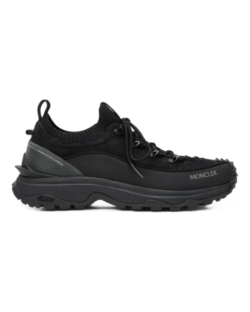 Moncler Trailgrip Lite3 Sneakers aus Wildleder - Schwarz Schwarz