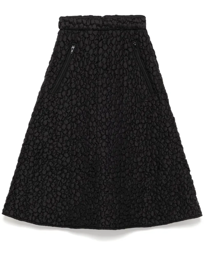 Melitta Baumeister Rock in A-Linie - Schwarz Schwarz
