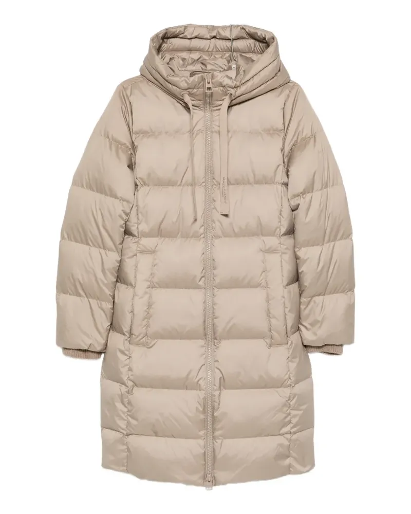 Marc O'Polo quilted hooded coat - Nude Nude