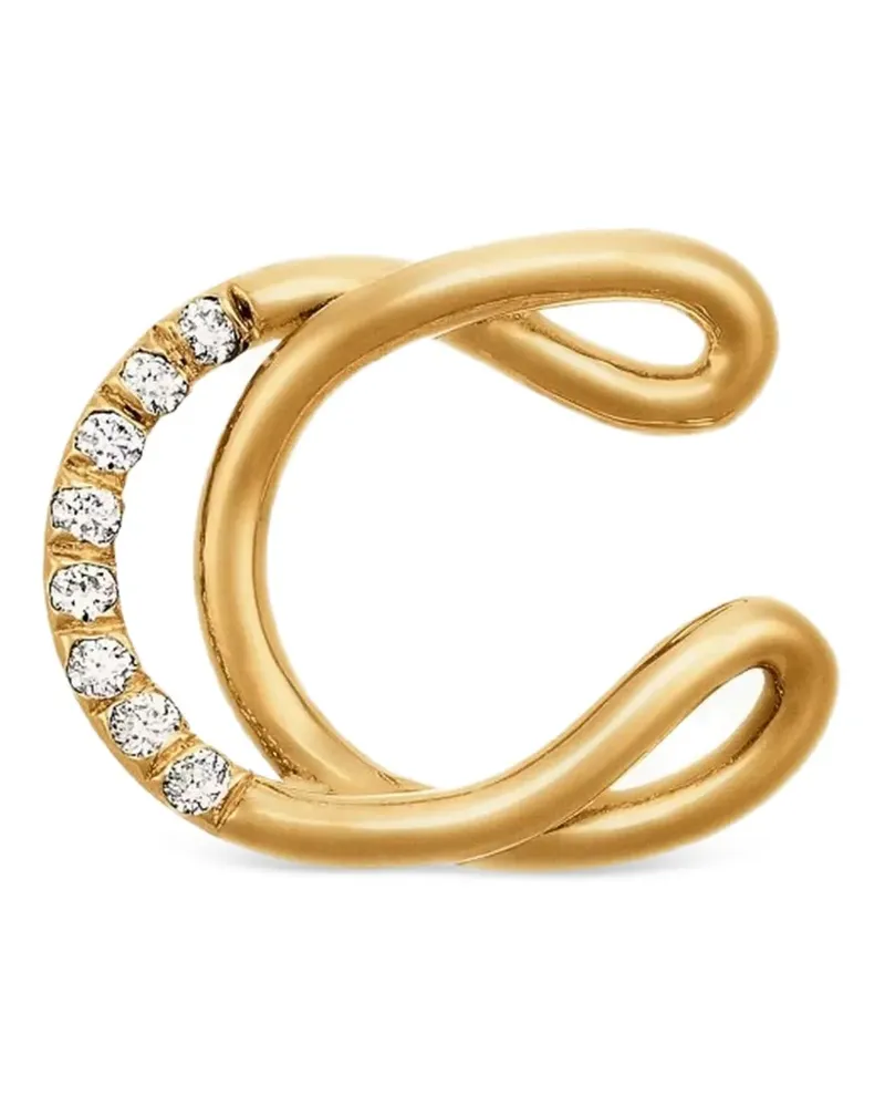 Charlotte Chesnais Halskette mit Diamanten - Gold Gold