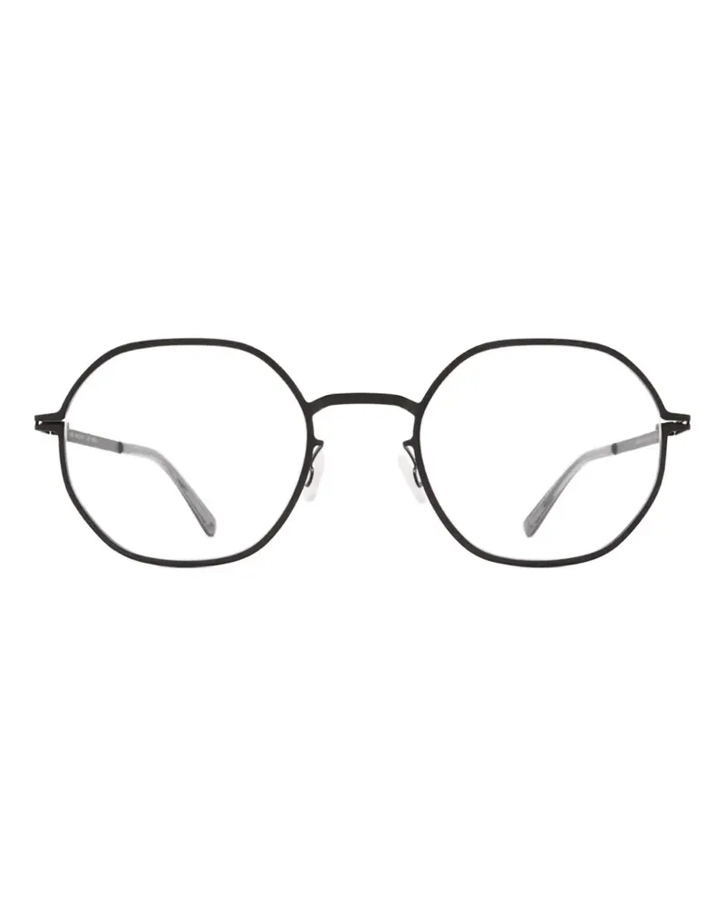Mykita Auri round-frame glasses - Schwarz Schwarz