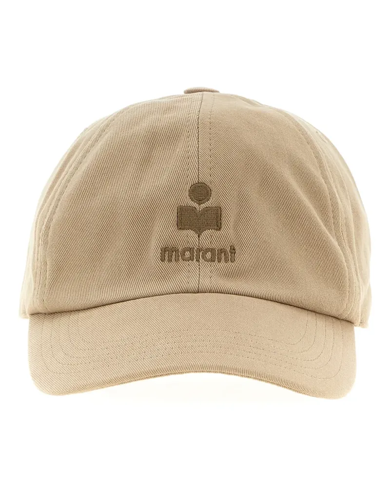 Isabel Marant embroidered-logo baseball cap - Nude Nude