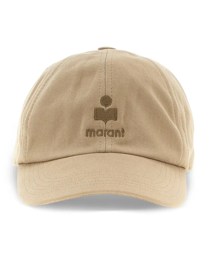 Isabel Marant embroidered-logo baseball cap - Nude Nude