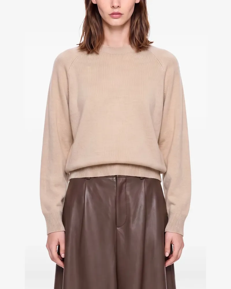 Brunello Cucinelli raglan-sleeve sweater - Nude Nude