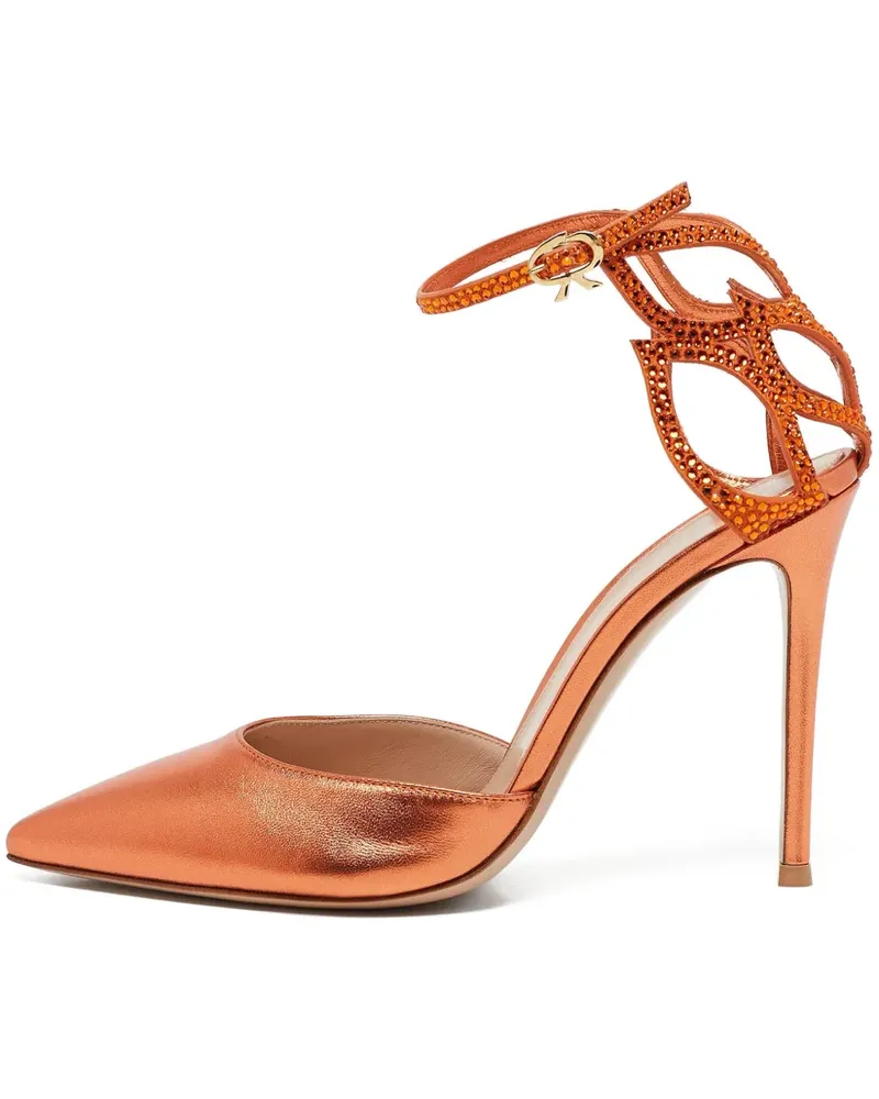 Gianvito Rossi 2024 Fleur Sandalen - Orange Orange