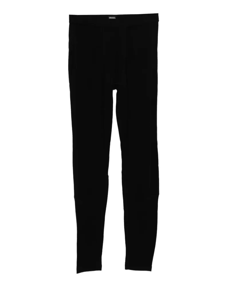 Ermenegildo Zegna Lounge-Hose - Schwarz Schwarz