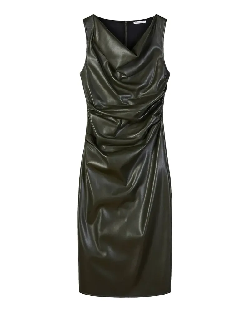 Patrizia Pepe Drapiertes Midikleid - Grün Grün