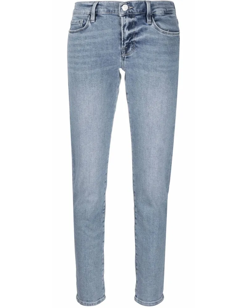 Frame Denim Le Garcon Slim-Fit-Jeans - Blau Blau