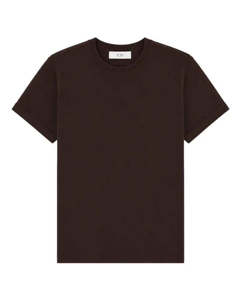 Co T-Shirt aus Kaschmir - Braun Braun