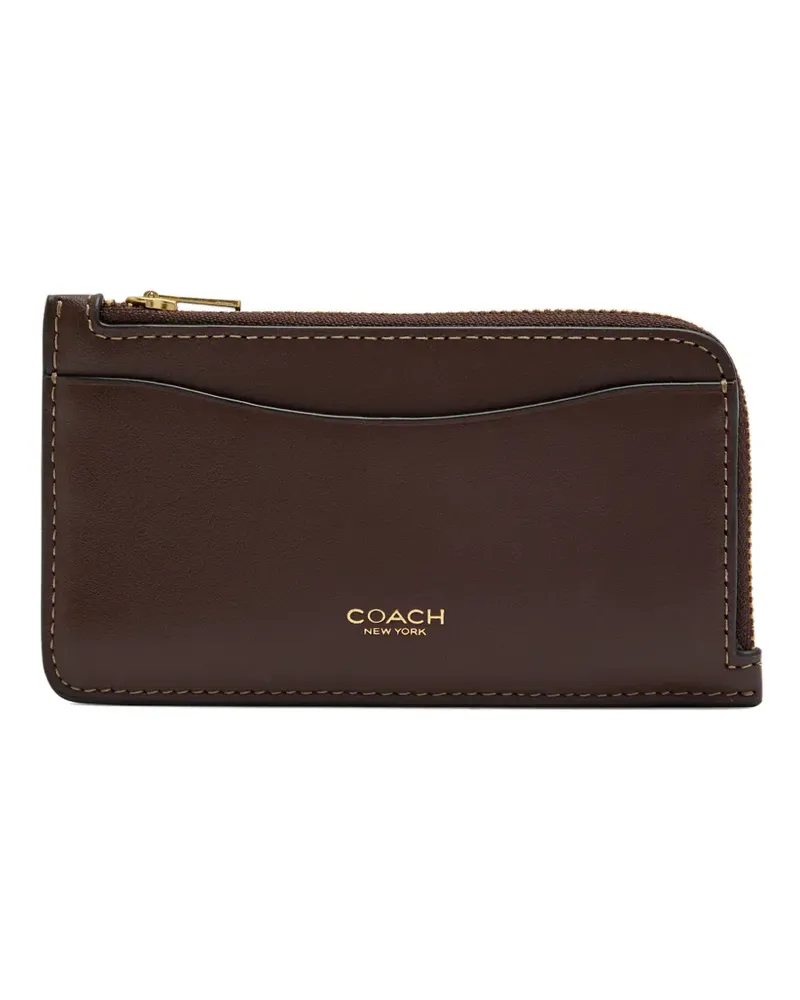 Coach New York leather cardholder - Braun Braun