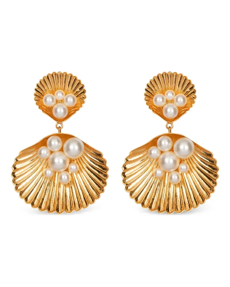 Jennifer Behr Triton earrings - Gold Gold