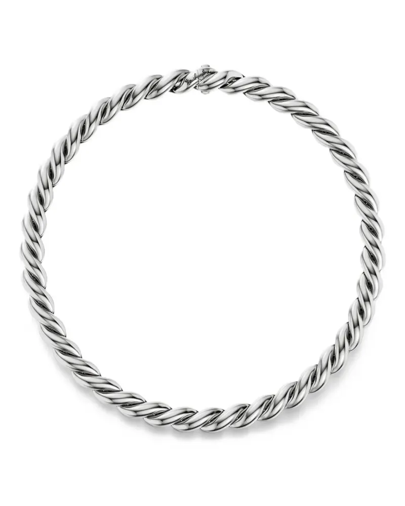 David Yurman Sculpted Cable necklace - Silber Silber