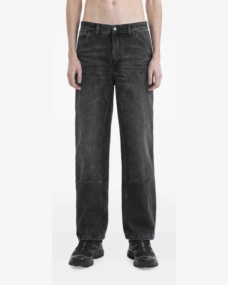 Carhartt WIP Double Knee Hose - Schwarz Schwarz