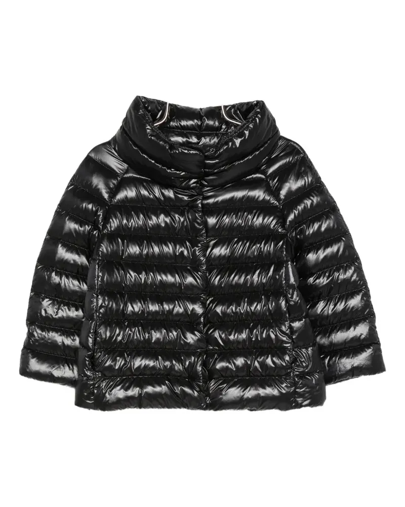 Herno quilted high-neck jacket - Schwarz Schwarz