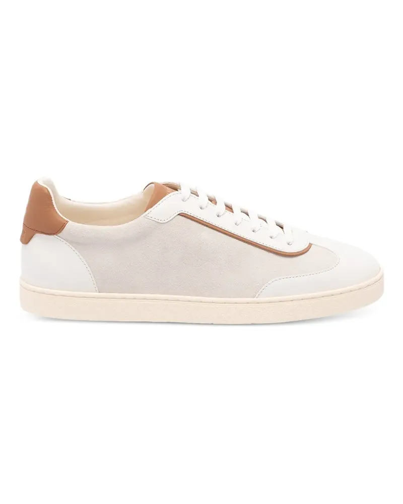 Brunello Cucinelli Sneakers mit Kontrasteinsätzen - Nude Nude