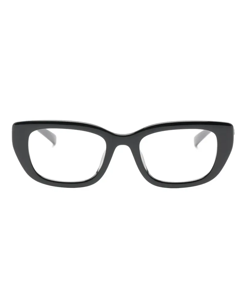 Gucci Cat-Eye-Sonnenbrille mit GG - Schwarz Schwarz