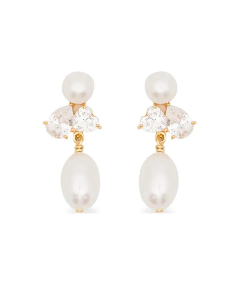 Completedworks Infinity's Reversal drop earrings - Gold Gold