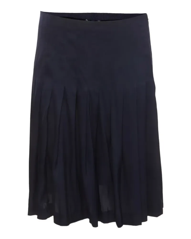 Theory pleated midi skirt - Blau Blau