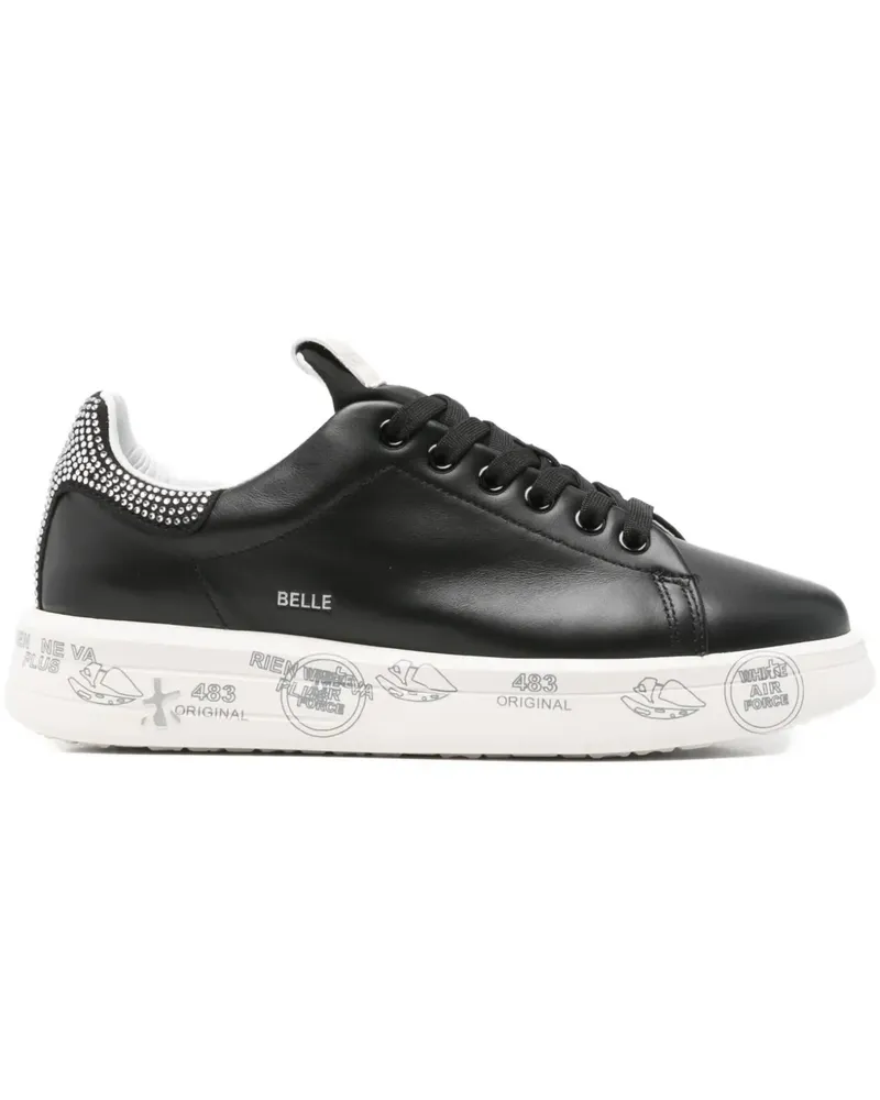 Premiata Belle studded sneakers - Schwarz Schwarz