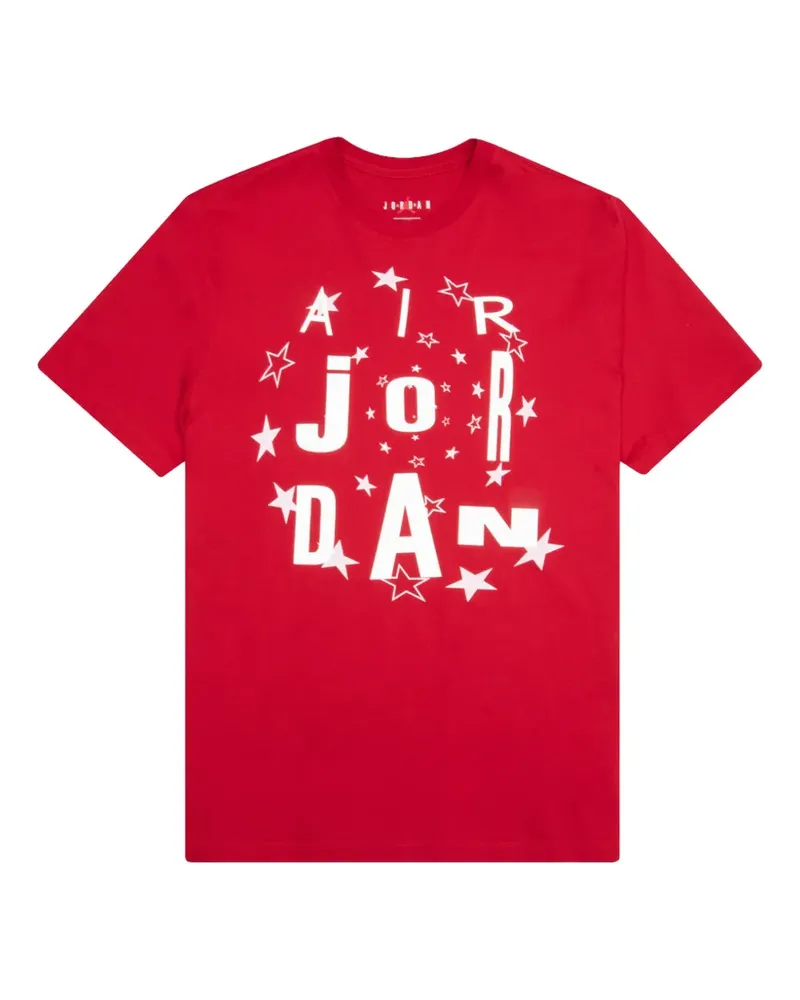 Jordan AJ6 T-Shirt mit Stern-Print - Rot Rot