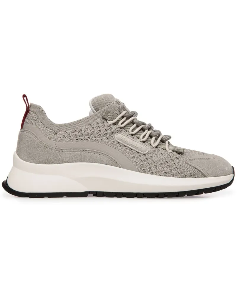 Bally Sneakers mit Einsätzen - Grau Grau