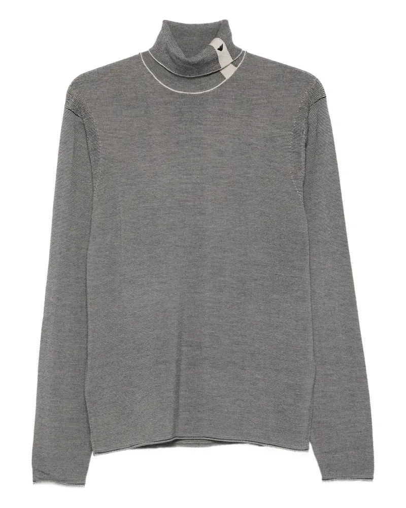 Emporio Armani Pullover mit Rollkragen - Blau Blau
