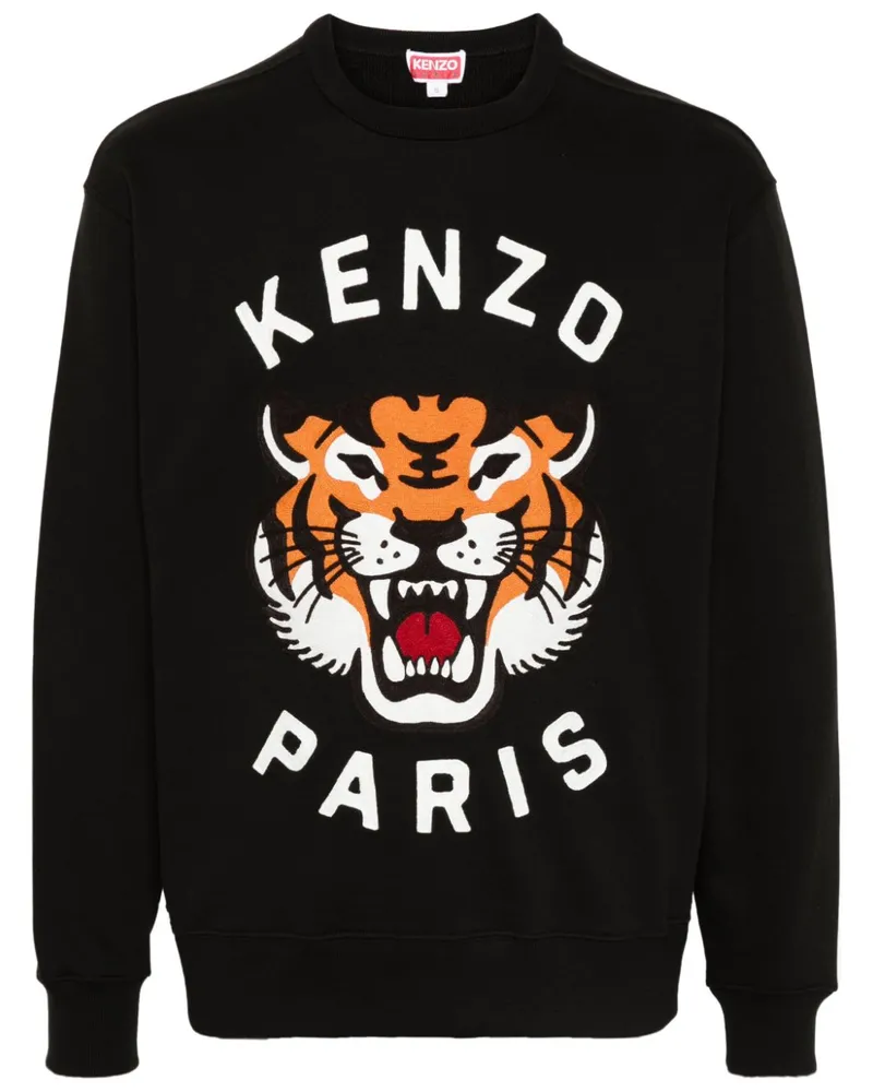 Kenzo Lucky Tiger Sweatshirt - Schwarz Schwarz