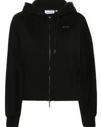 Calvin Klein Kapuzenjacke mit erhöhtem Logo Schwarz