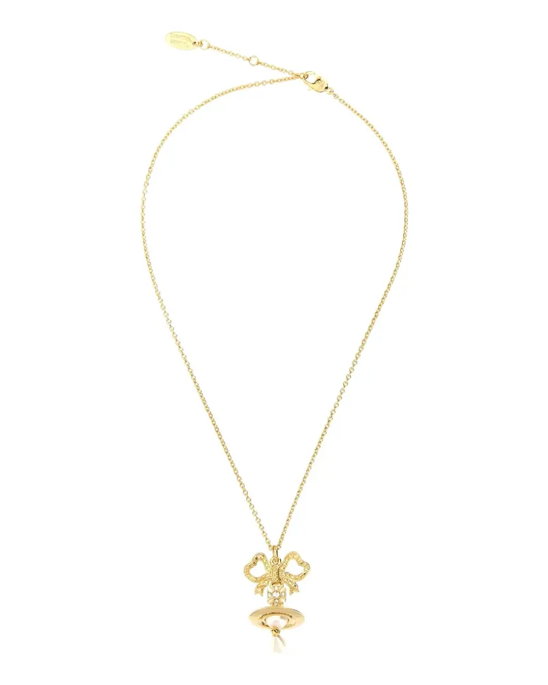 Vivienne Westwood Rigoberta Halskette mit Kristallen - Gold Gold