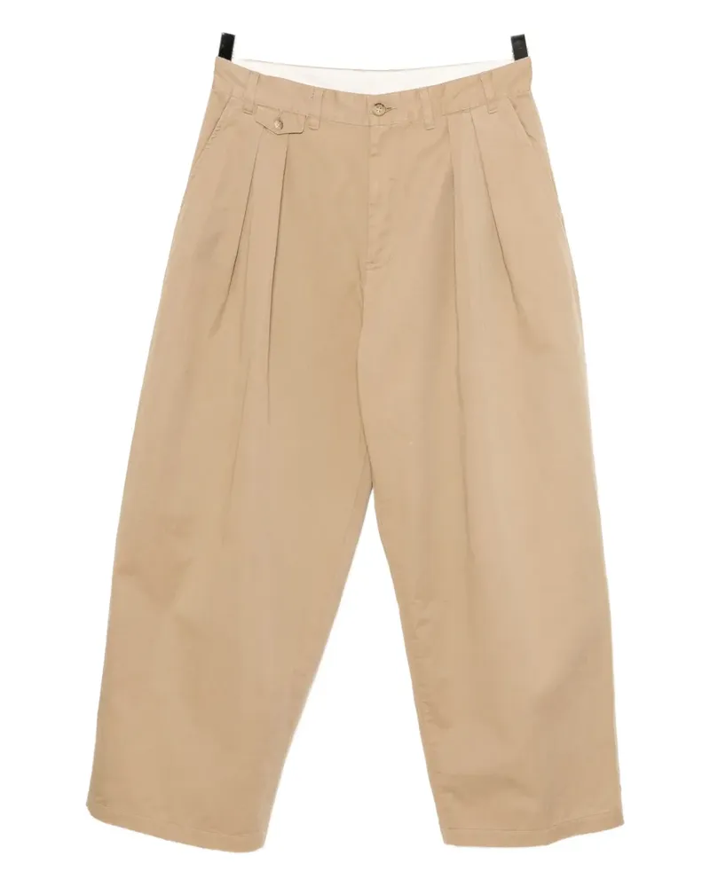 Studio Nicholson x Beams Alvy trousers - Nude Nude