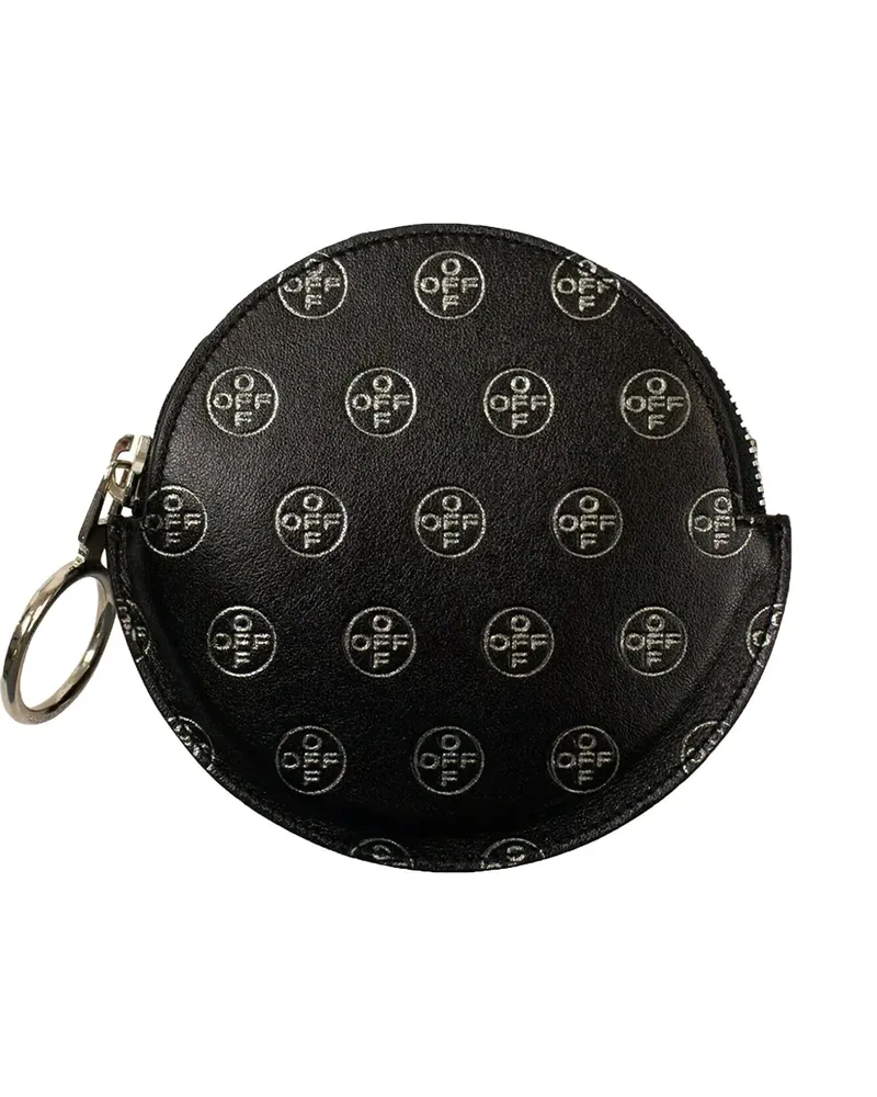 OFF-WHITE Portemonnaie mit Logo-Muster - Schwarz Schwarz