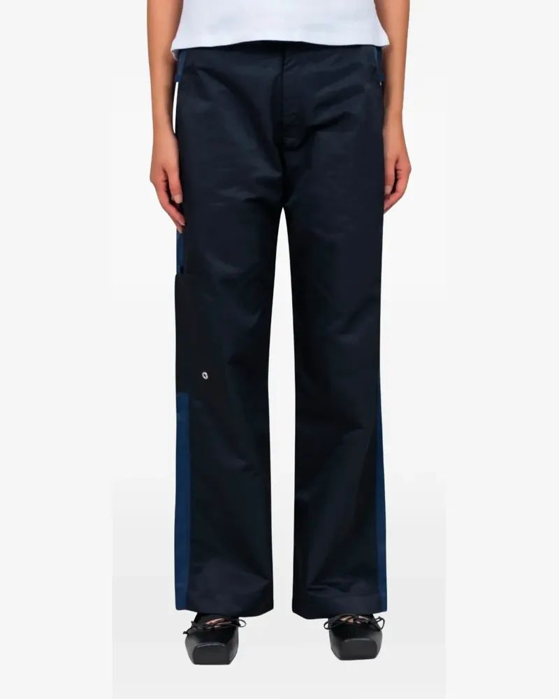 GIMAGUAS Cedric patch-pocket trousers - Blau Blau