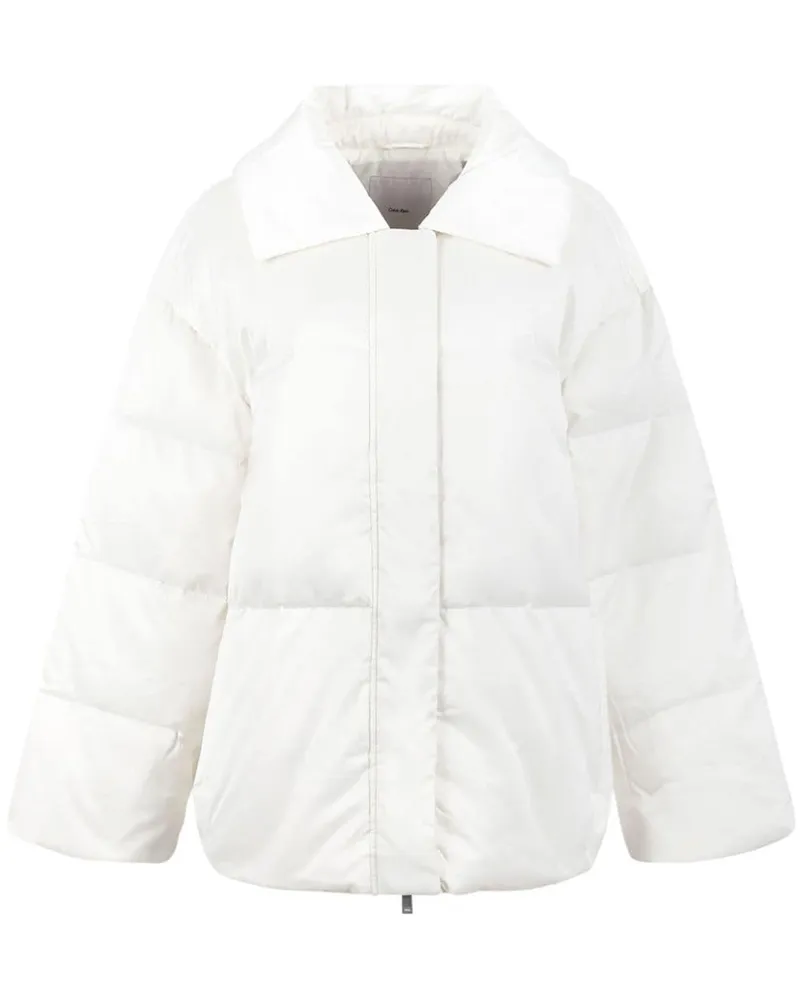 Calvin Klein Gefütterte Jacke - Weiß Weiß