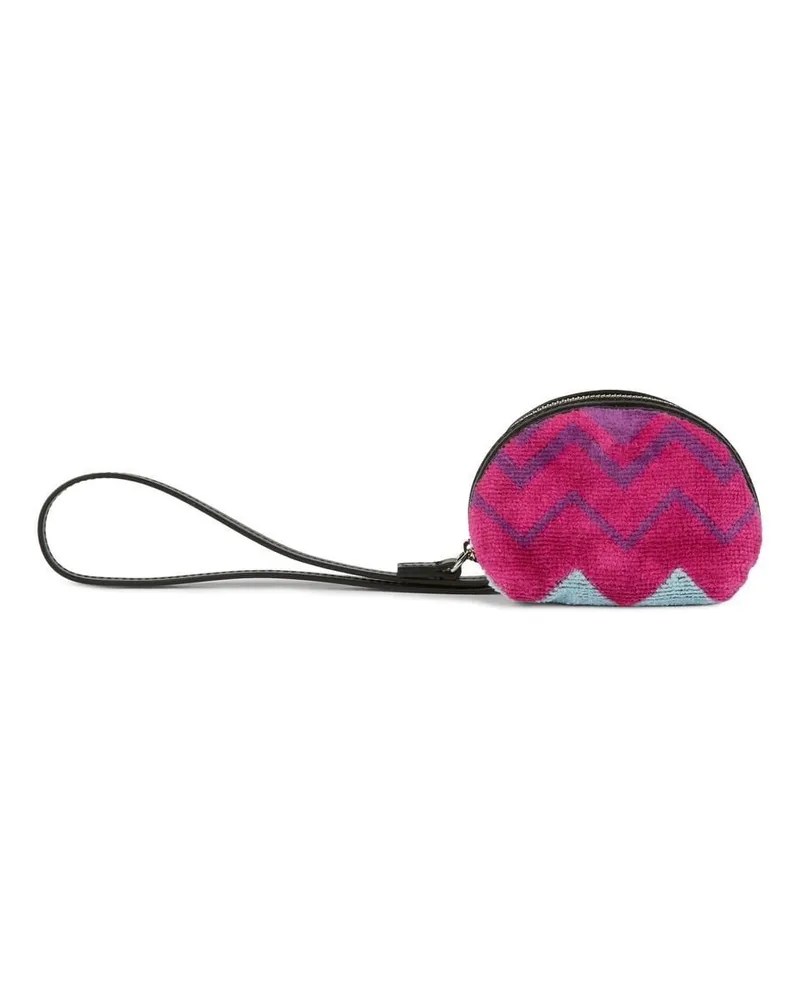 Missoni Home Portemonnaie mit Zickzackmuster - Rosa Rosa