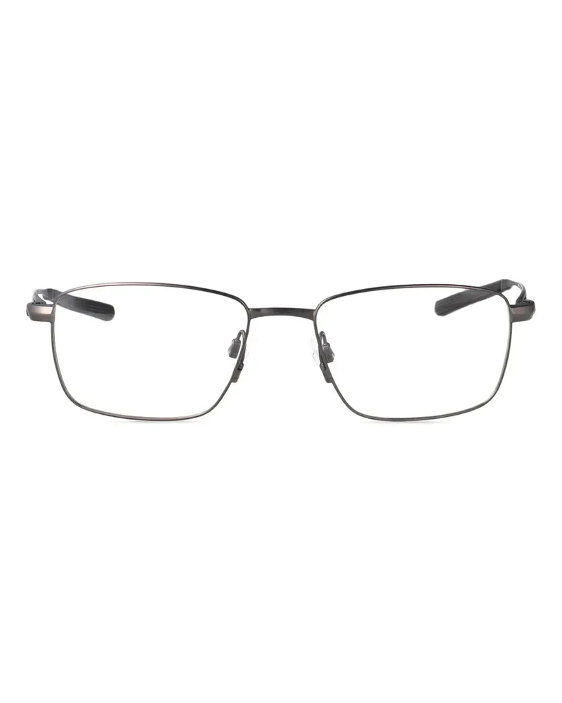 Nike 6046 Brille mit eckigem Gestell - Silber Silber