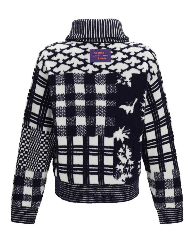 Loewe x Cosima von Bonin Pullover aus Wolle - Blau Blau
