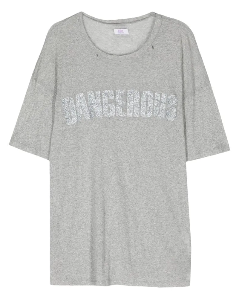 ERL Dangerous T-Shirt - Grau Grau