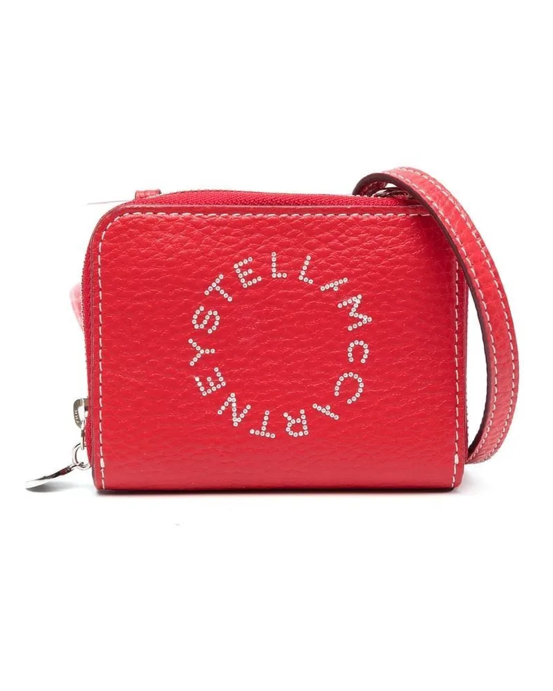 Stella McCartney Portemonnaie mit Stella-Logo Rot